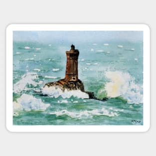 Lighthouse of Pointe du Raz - France -Brittany Sticker